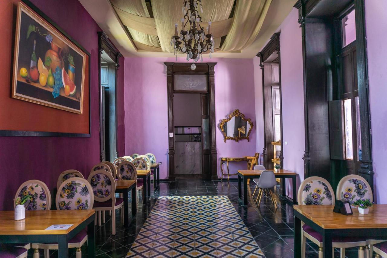 Hotel Lavanda Cas Mérida Exterior foto Interior of the restaurant