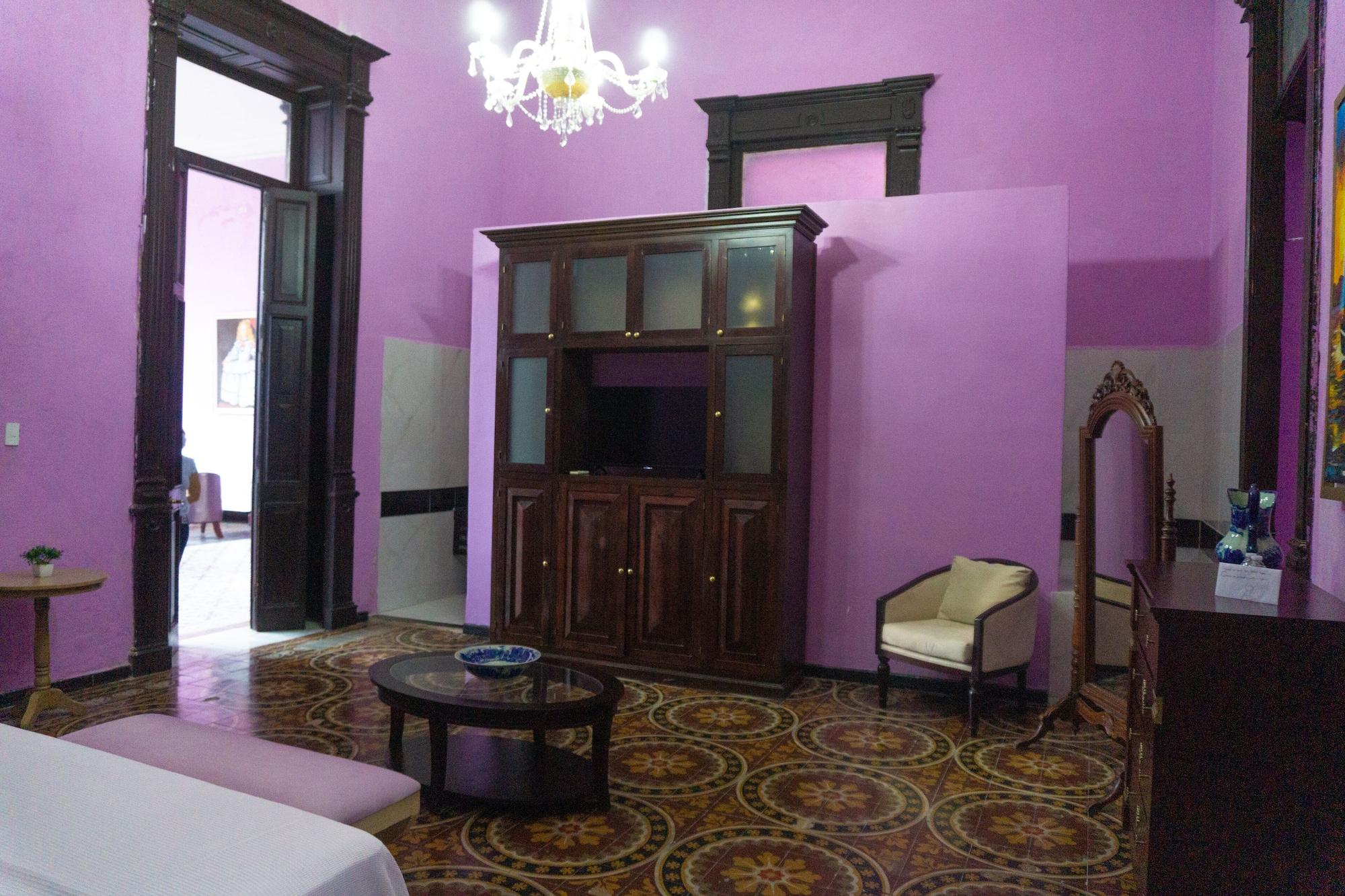 Hotel Lavanda Cas Mérida Exterior foto A room at the hotel