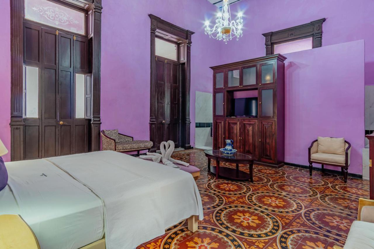 Hotel Lavanda Cas Mérida Exterior foto A room at the hotel