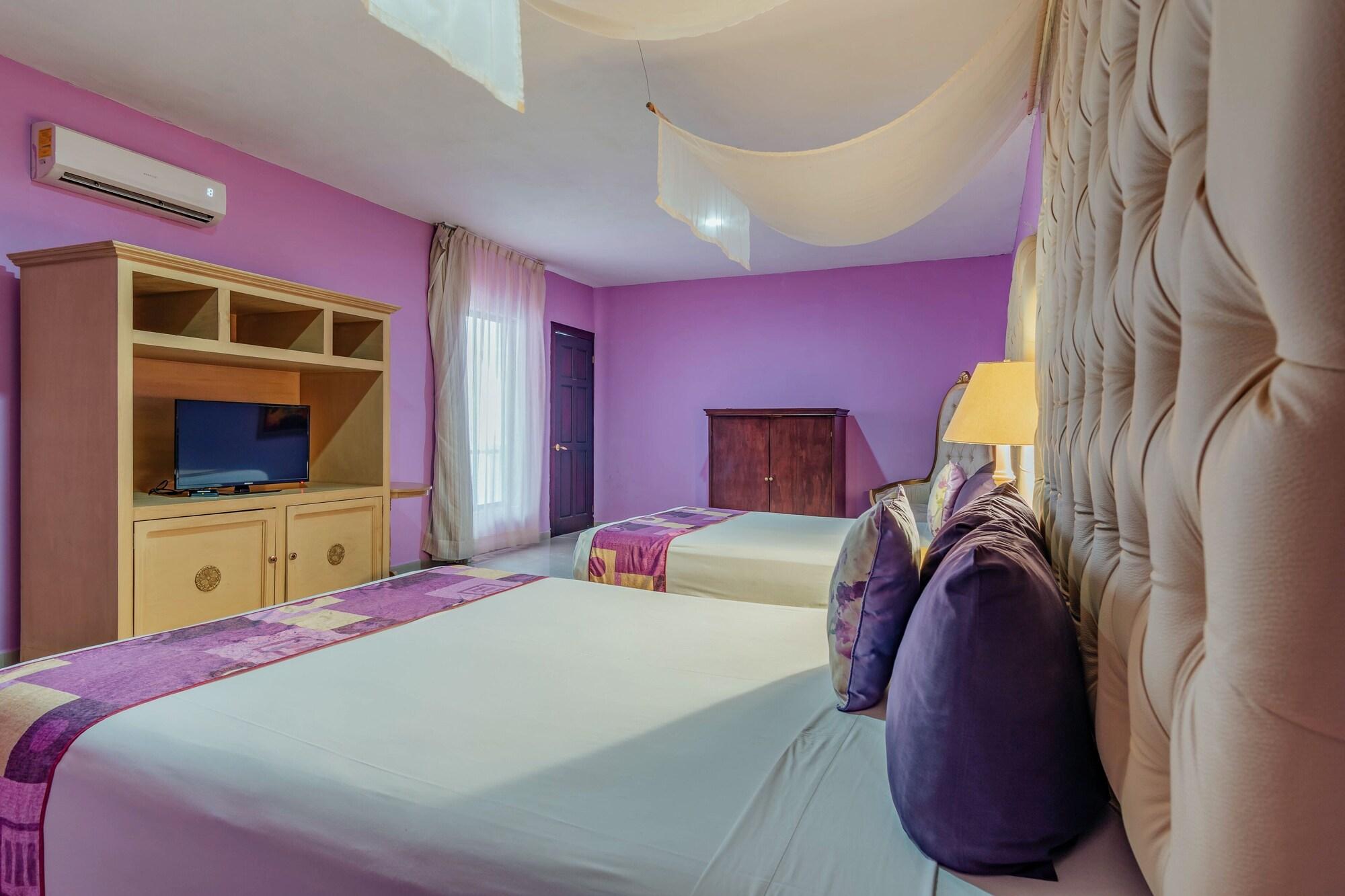 Hotel Lavanda Cas Mérida Exterior foto A room at the hotel